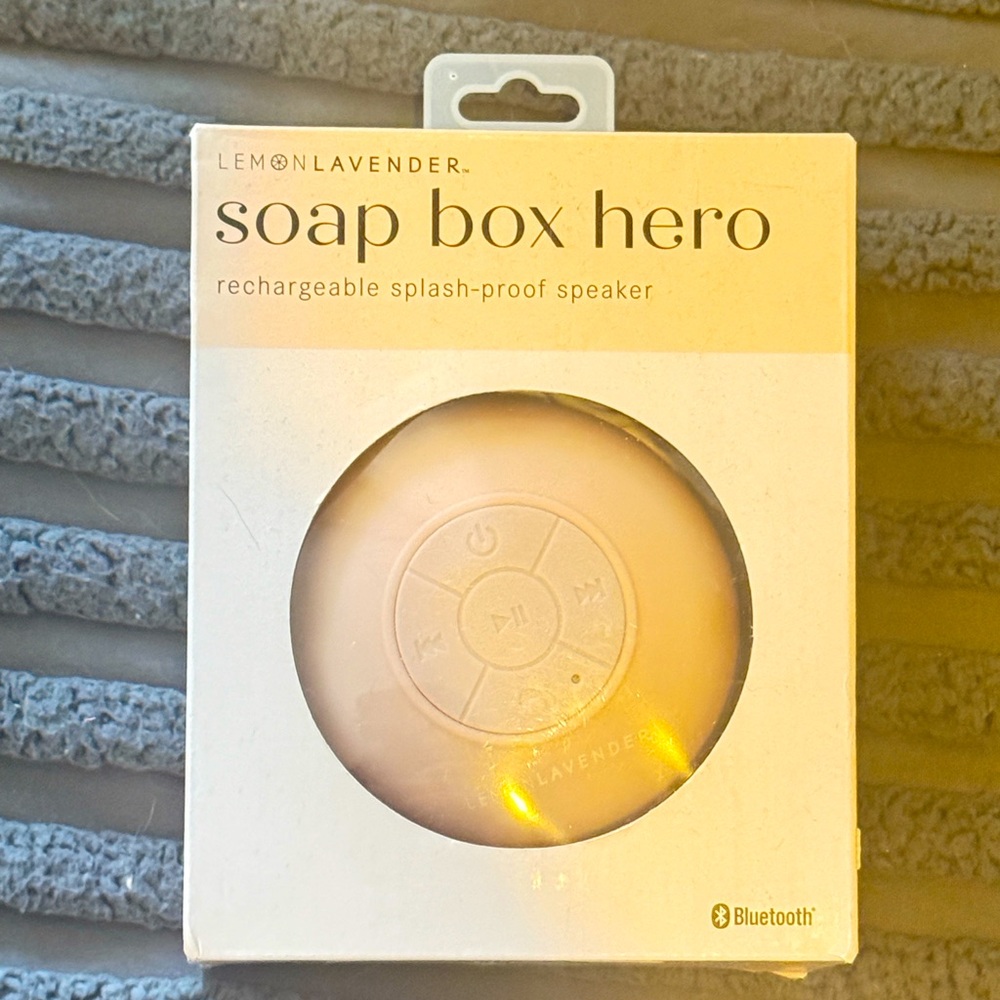 COPY - Never Used in the box Soap Box Hero wireless Bluetooth speaker
